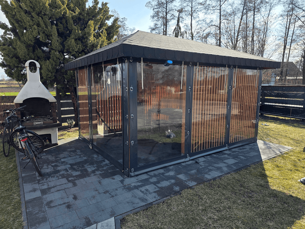 Zasłonięcie altanki i miejsca do grillowania – M&K