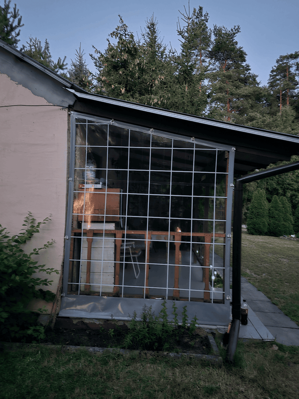 Przezroczysta kotara tarasowa – Osłony altan M&K
