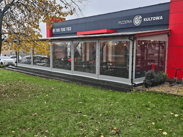 Wykończenie tarasu w restauracji i pizzerii – M&K